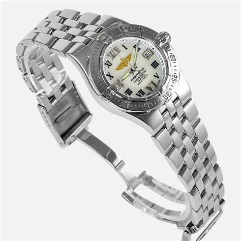 breitling starliner mother of pearl|Breitling Starliner A71340 .